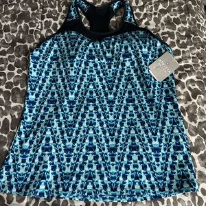 NWT Athleta tie dye spiral tank sz XL
